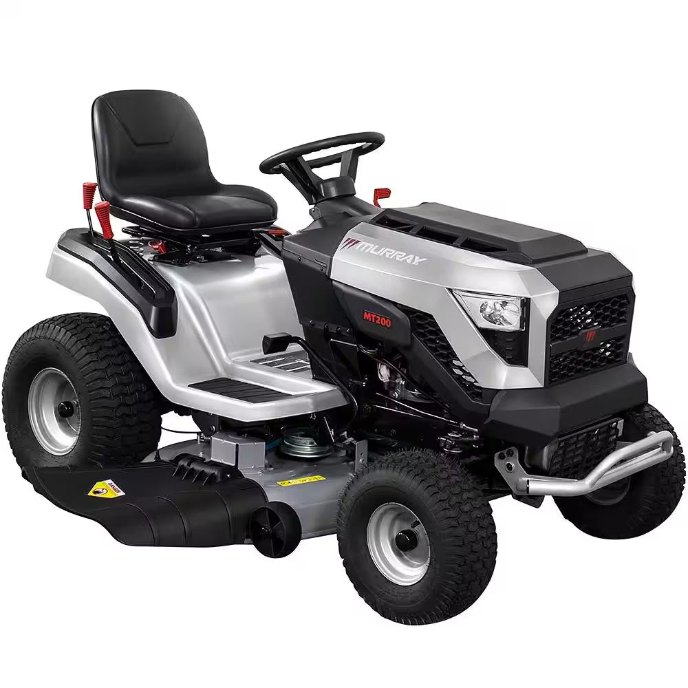 42-Inch Gas Riding Lawn Tractor with 13.5 HP Engine & 6-Speed Manual Transmission