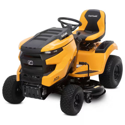 42-Inch Gas Riding Lawn Tractor with 19.5 HP Engine & Hydrostatic Drive