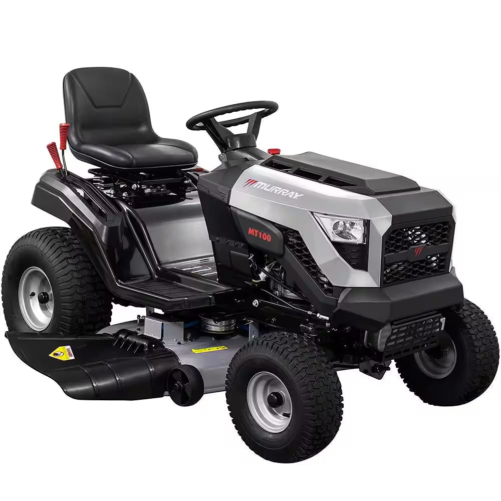 42-Inch Gas Riding Lawn Tractor with 13.5 HP Engine & 6-Speed Manual Transmission