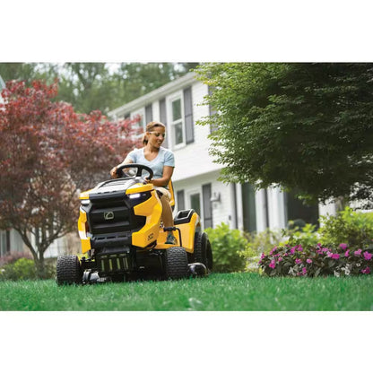 42-Inch Gas Riding Lawn Tractor with 19.5 HP Engine & Hydrostatic Drive
