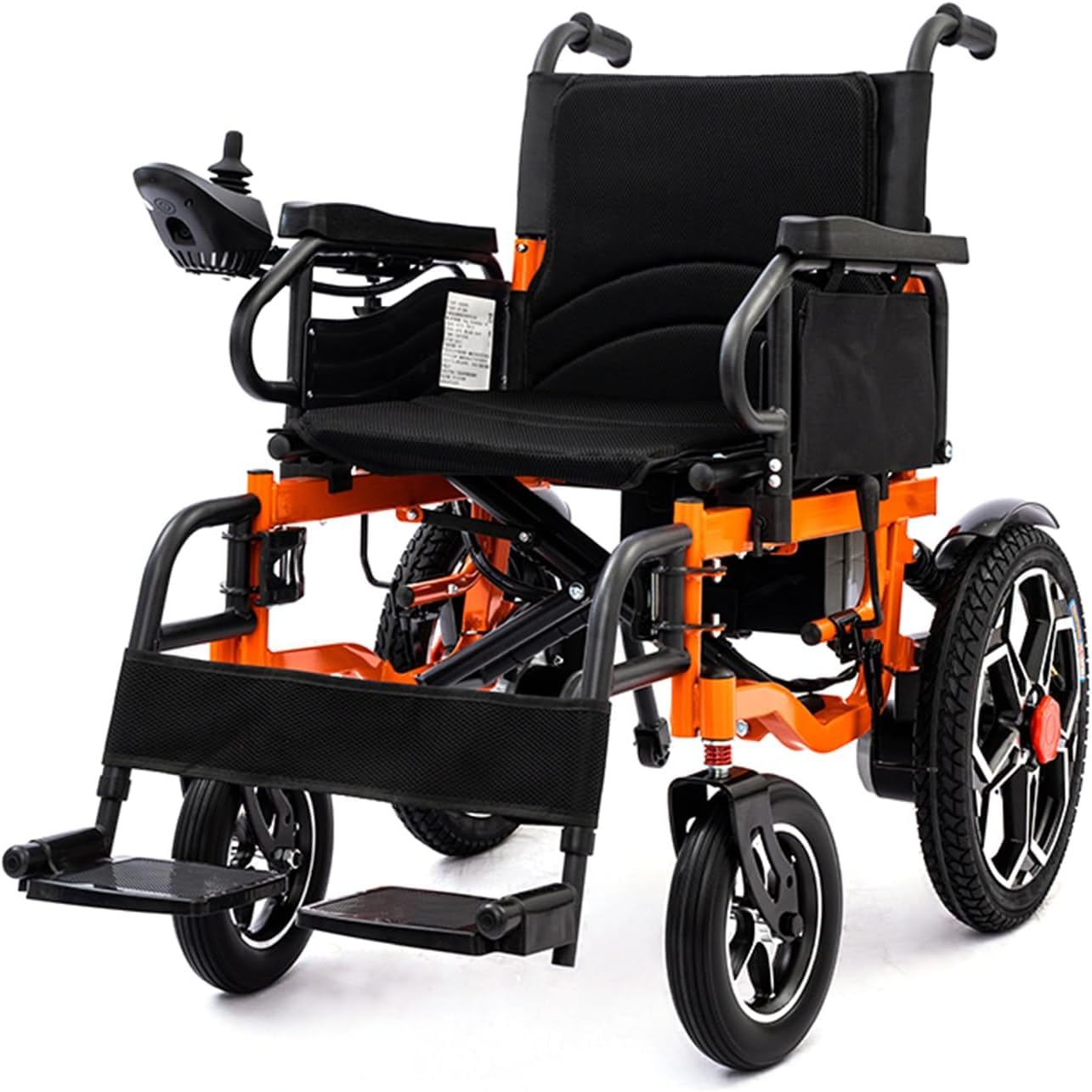 Foldable Electric Wheelchair for Adults, 500W Motor, 20Ah Lithium Battery, 30km Range, Wide Seat, All-Terrain Mobility Chair