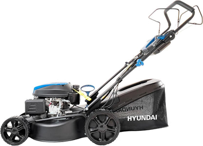 20-Inch Self-Propelled Petrol Lawn Mower with Electric Start, 196cc Engine