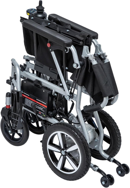 Ultra Lightweight Foldable Electric Wheelchair for Adults, 33 lb Portable Power Chair