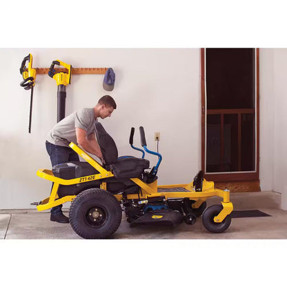 42-Inch Battery Powered Zero Turn Riding Lawn Mower with 56V MAX Lithium
