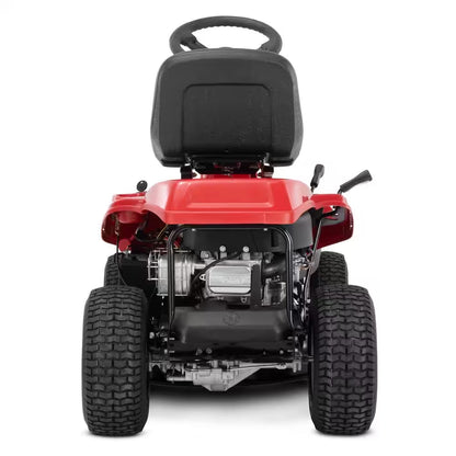 30-Inch Gas Rear Engine Riding Lawn Mower with 10.5 HP Engine, 6-Speed Manual Drive
